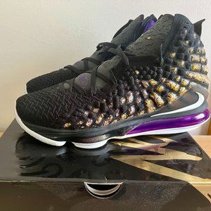 Nike LeBron 17 Lakers Men's Sneakers Size 13
